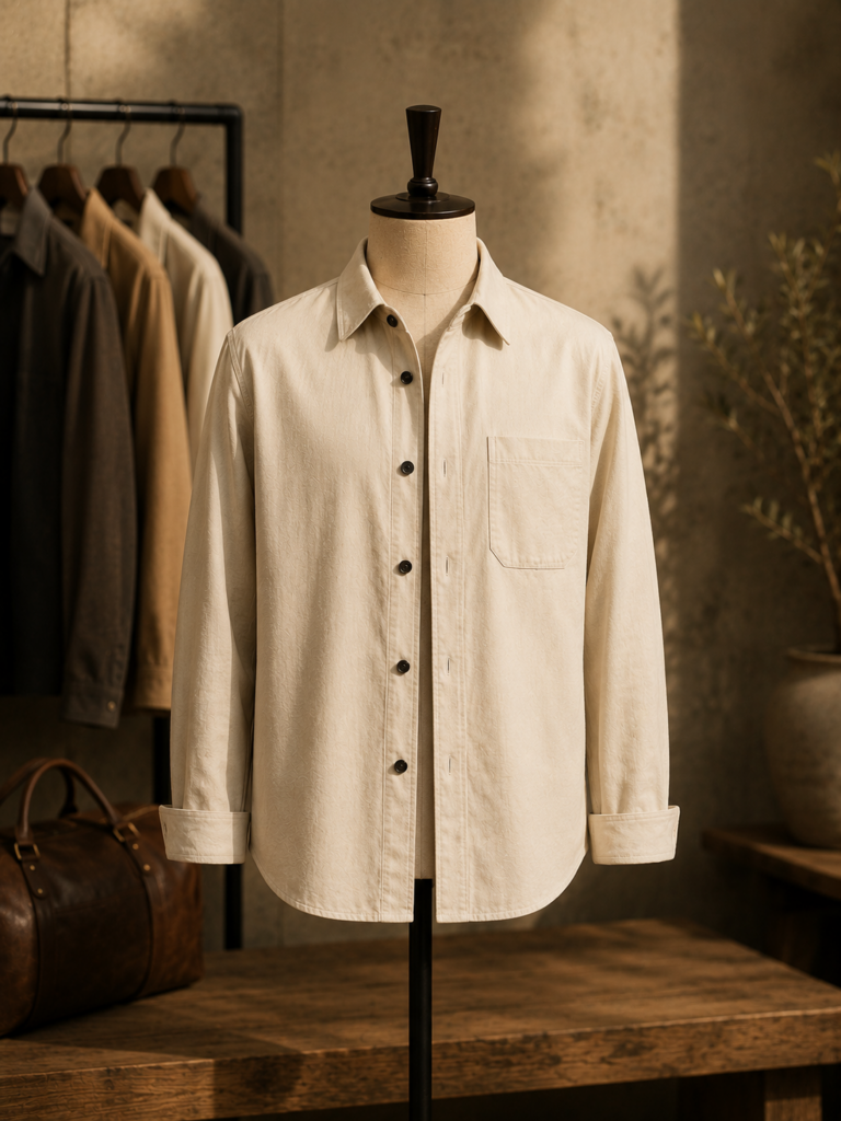 Monterra Textured Overshirt